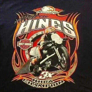 Harley-Davidson Xl Harley Pro Stock Champion Andrew Hines Commemorative T